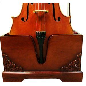Christino designed Cello Box Stand with soft velvet interior